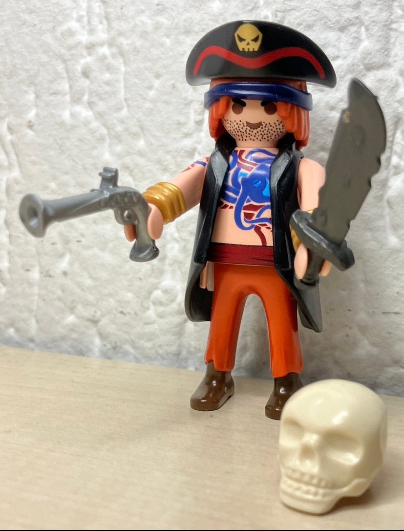80512 Playmobil Piraten Kapitein (2011), Pirates, Complete set, Ophalen of Verzenden, Zo goed als nieuw