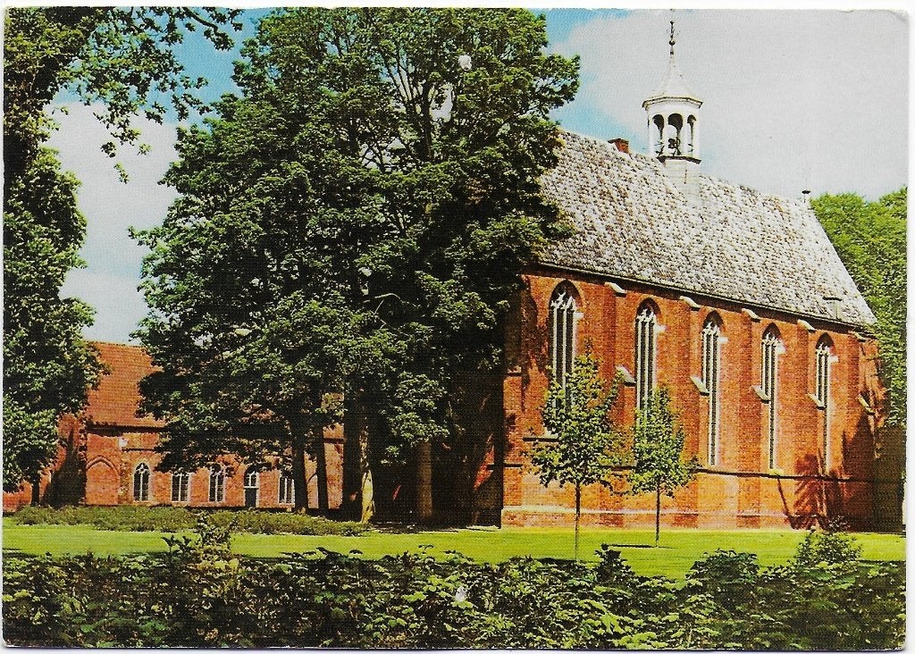 Ter Apel Kruisheren Klooster Gelopen Ansichtkaart (B 4730 ), Ophalen of Verzenden, 1980 tot heden, Gelopen, Groningen