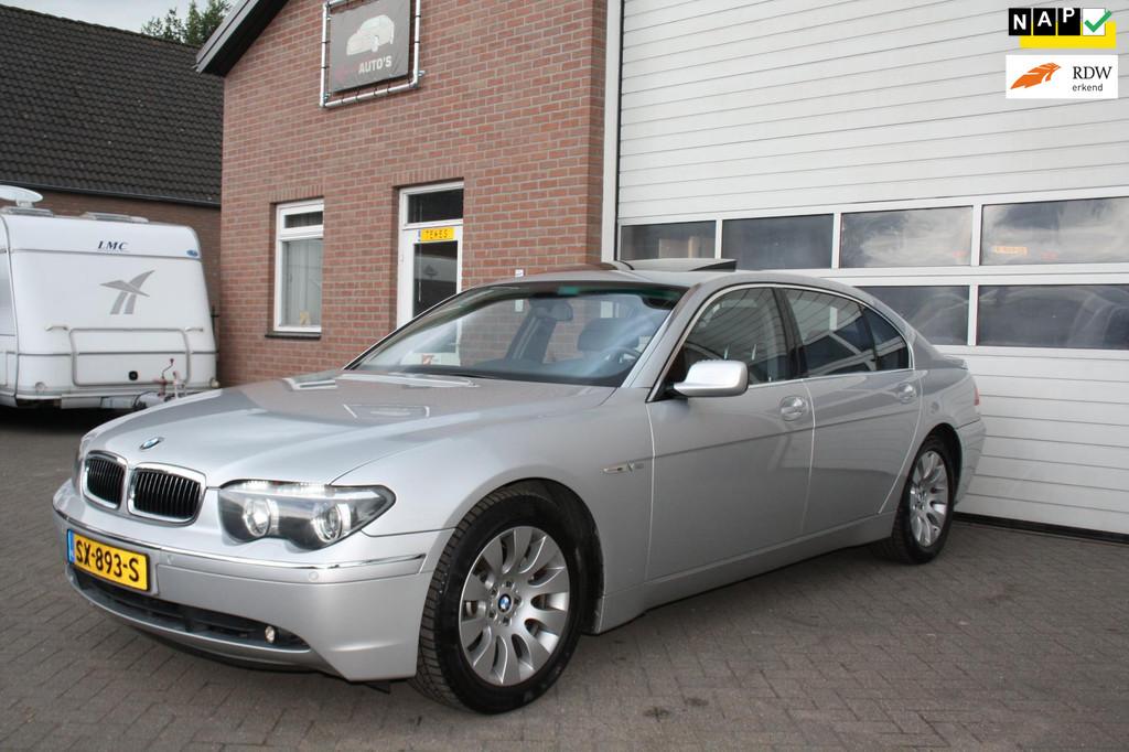 BMW 7-serie 760Li lange uitvoeringBomvol, 90.000km, Koelkast, Automaat, Achterwielaandrijving, Gebruikt, Zwart