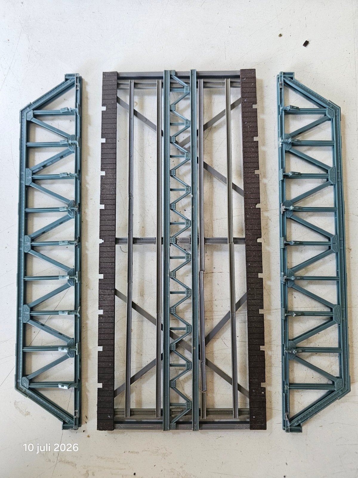 Modelspoor HO brug - zgan, Hobby en Vrije tijd, Modeltreinen | H0, Ophalen of Verzenden