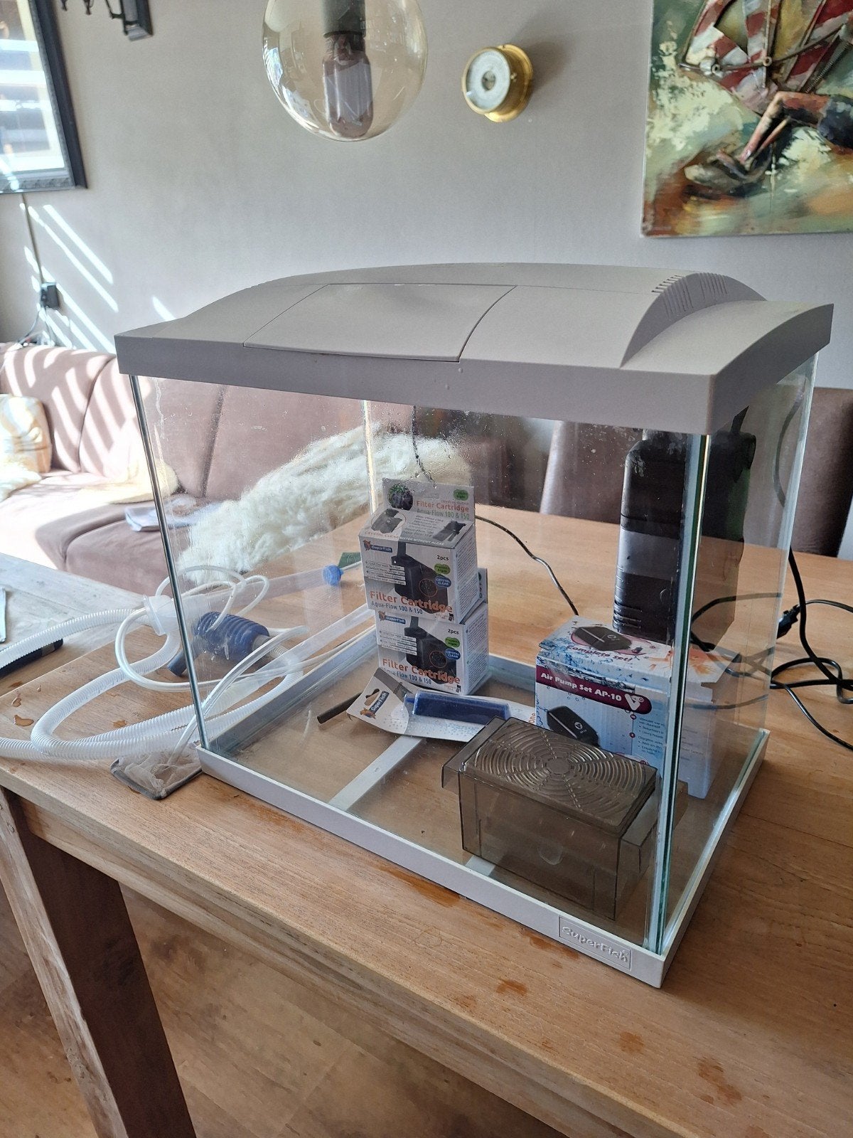 aquarium 70 liter, Dieren en Toebehoren, Ophalen, Leeg aquarium