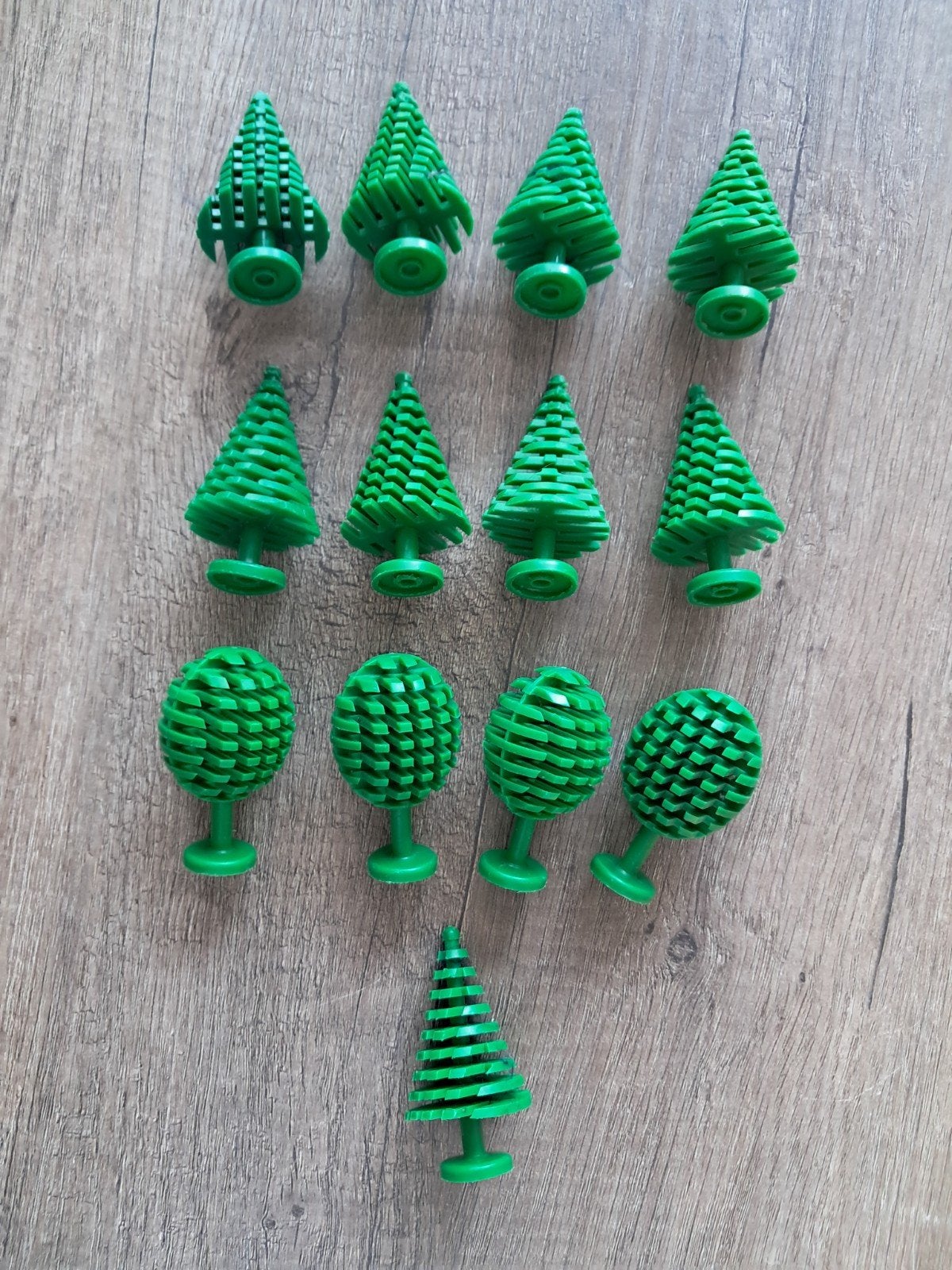 Lego bomen, Ophalen