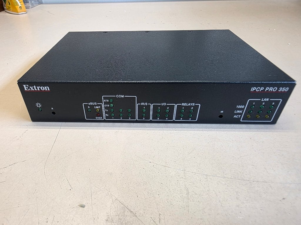 Extron IPCP 350 control processor, Ophalen of Verzenden, Gebruikt