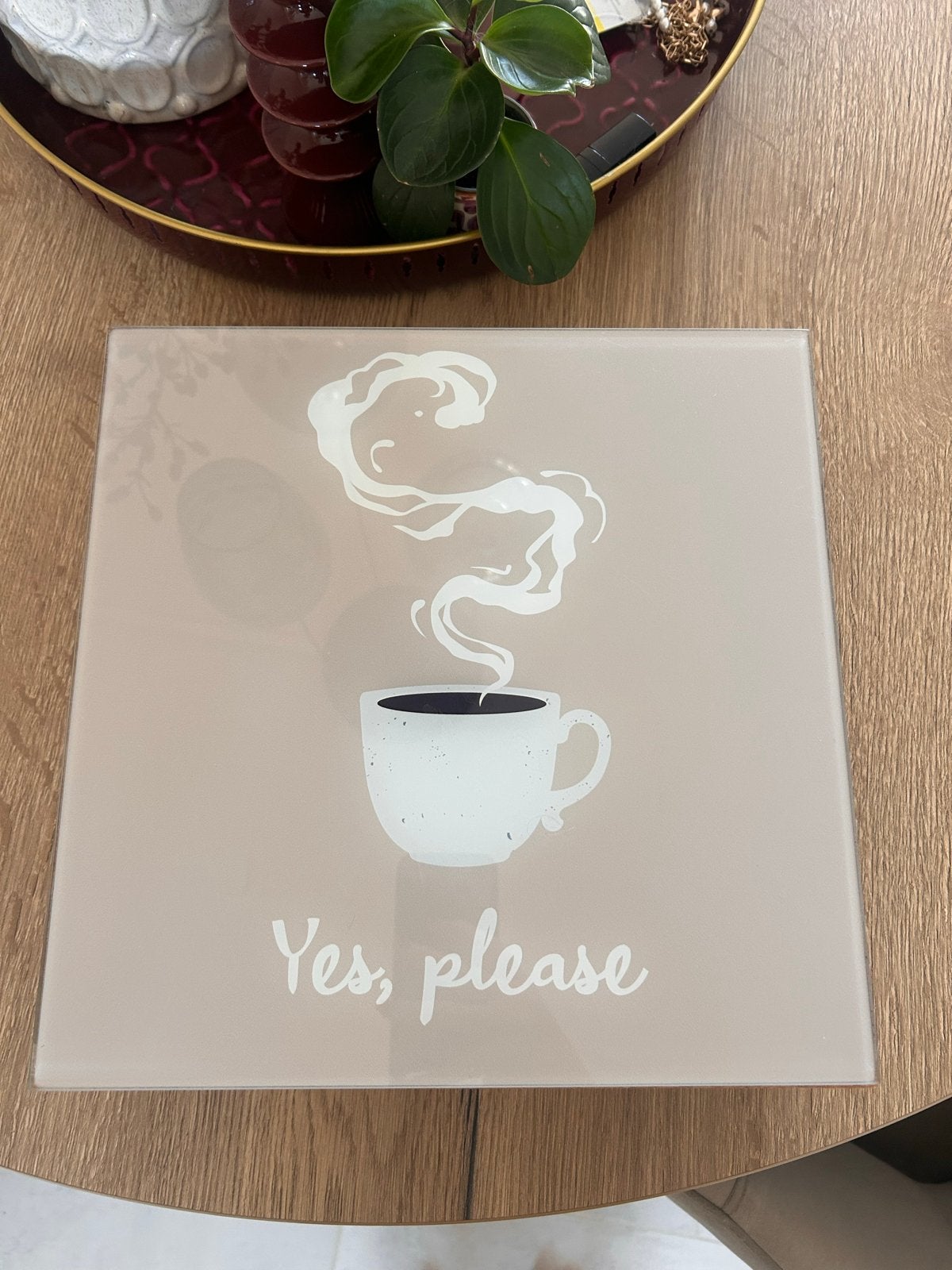 Thee/koffie doos, Huis en Inrichting, Gebruikt, Hout, Ophalen of Verzenden, Theedoos