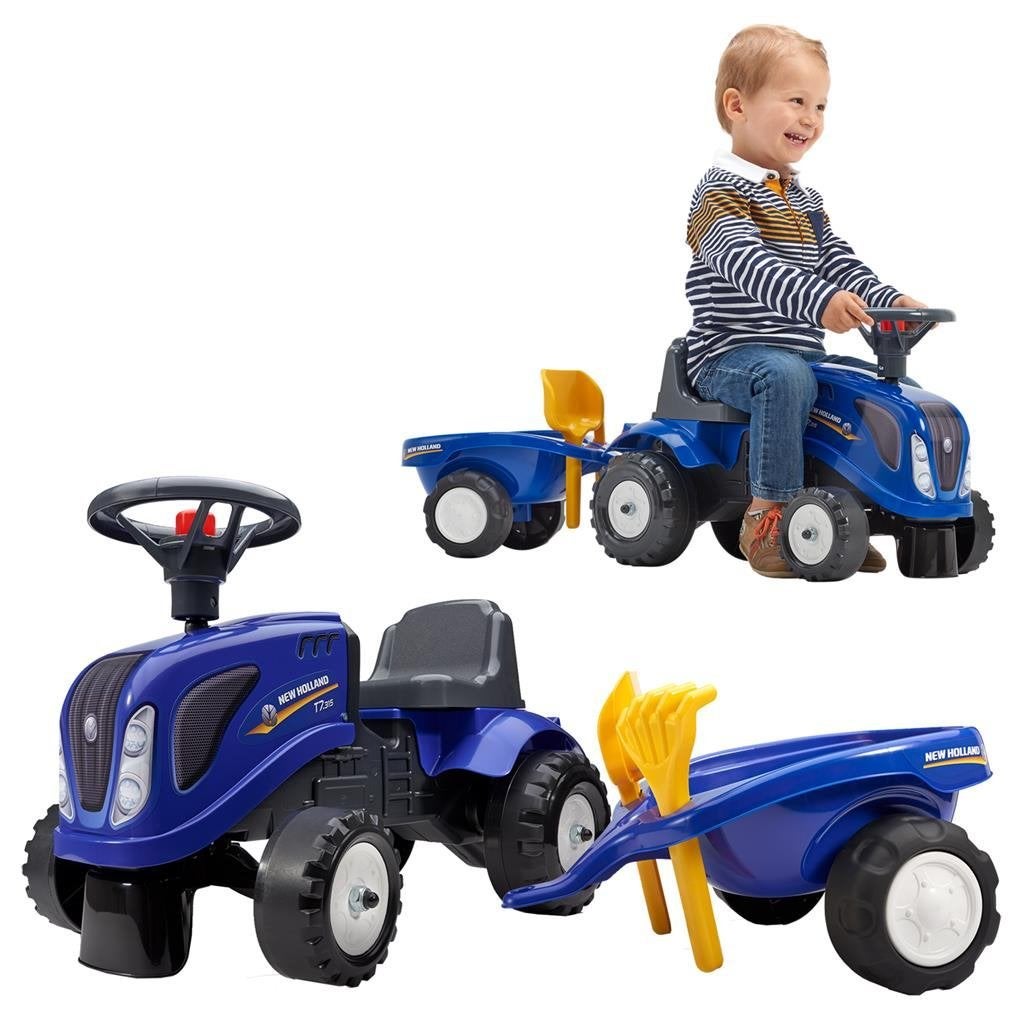 Falk Claas Loop Tractor Set Met Acc. 1+ diverse kleuren, Ophalen of Verzenden, Nieuw, Loopvoertuig