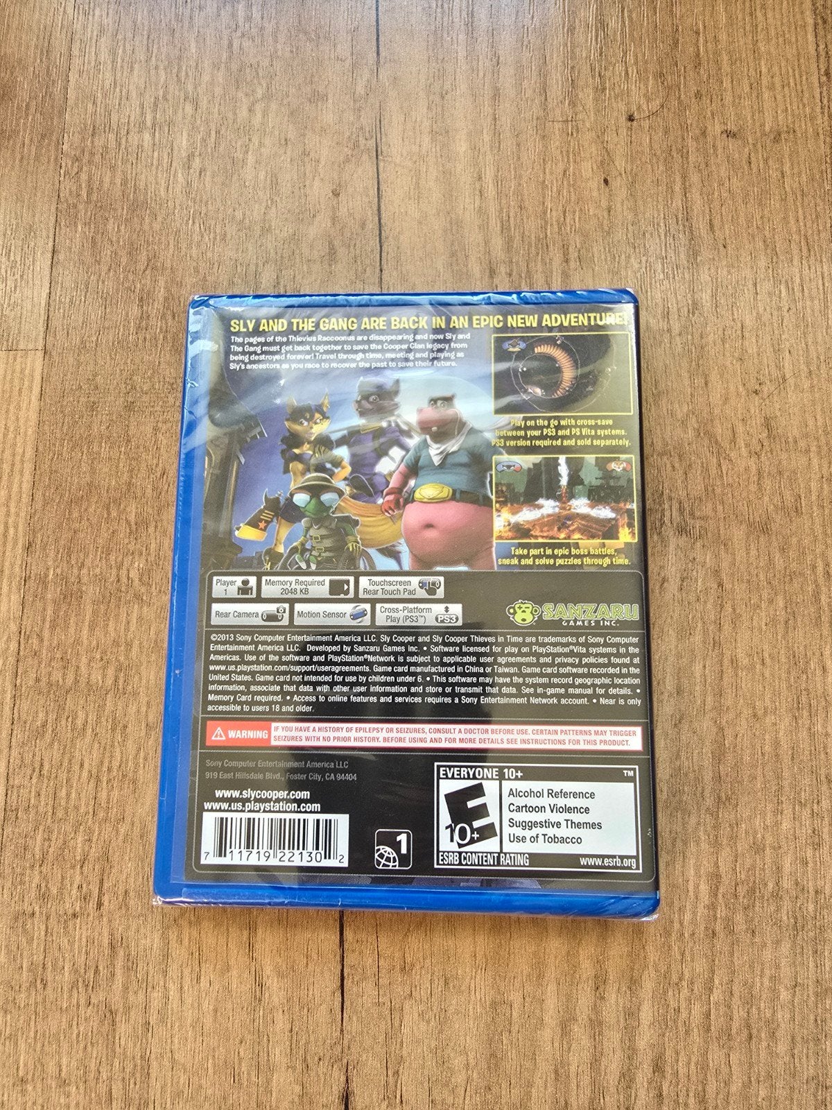 sly cooper thieves in time PSVita sealed, 1 speler, Ophalen of Verzenden, Nieuw, Vanaf 12 jaar