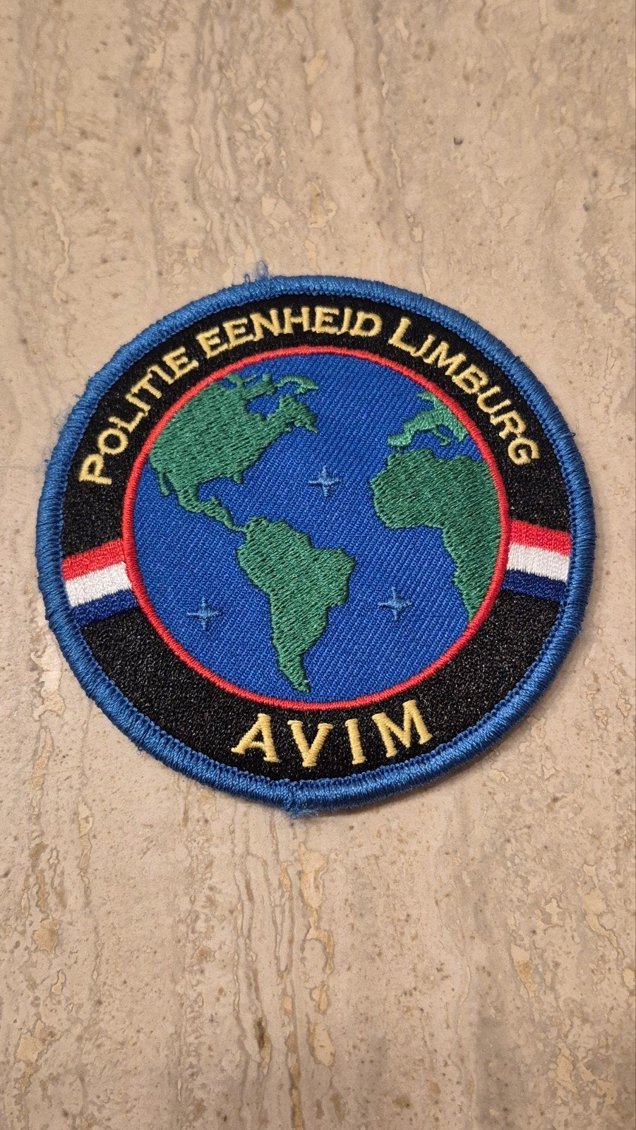 Patch Politie Eenheid Limburg AVIM, Ophalen of Verzenden, Zo goed als nieuw