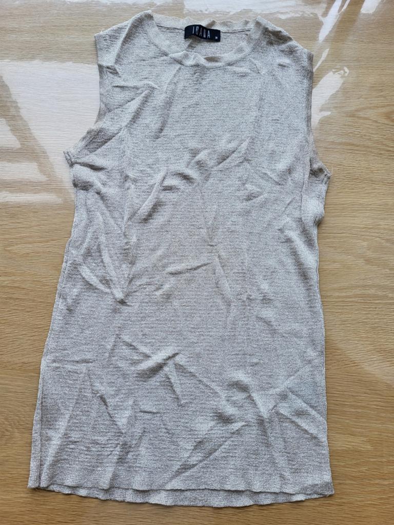 IBANA mouwloze top maat 38, Kleding | Dames, Maat 38/40 (M), Beige, IBANA, Ophalen of Verzenden