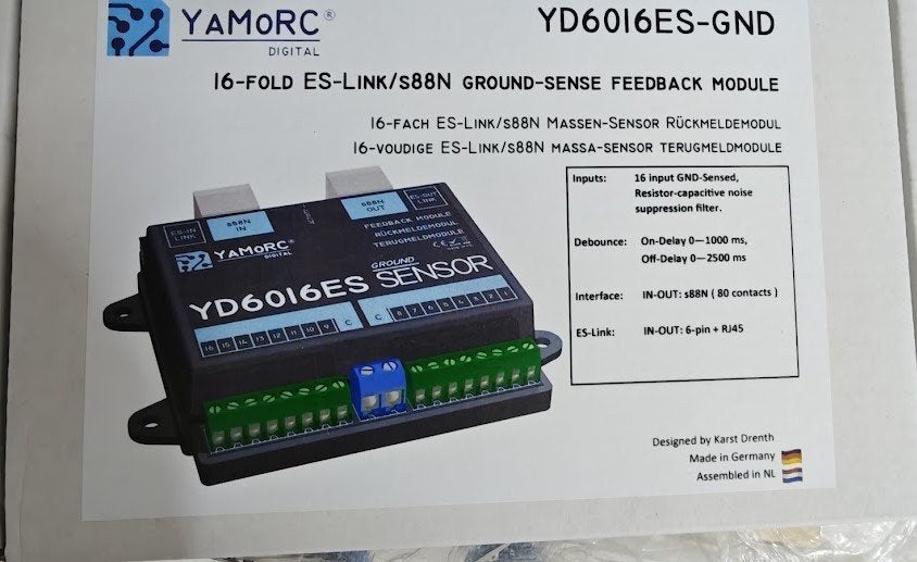 YAMORC  YD6016ES-GND, Gelijkstroom, Fleischmann, Ophalen of Verzenden, Nieuw