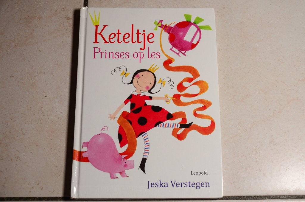 Keteltje Prinses op les / Jeska Verstegen  , Ophalen of Verzenden, Zo goed als nieuw, Fictie algemeen