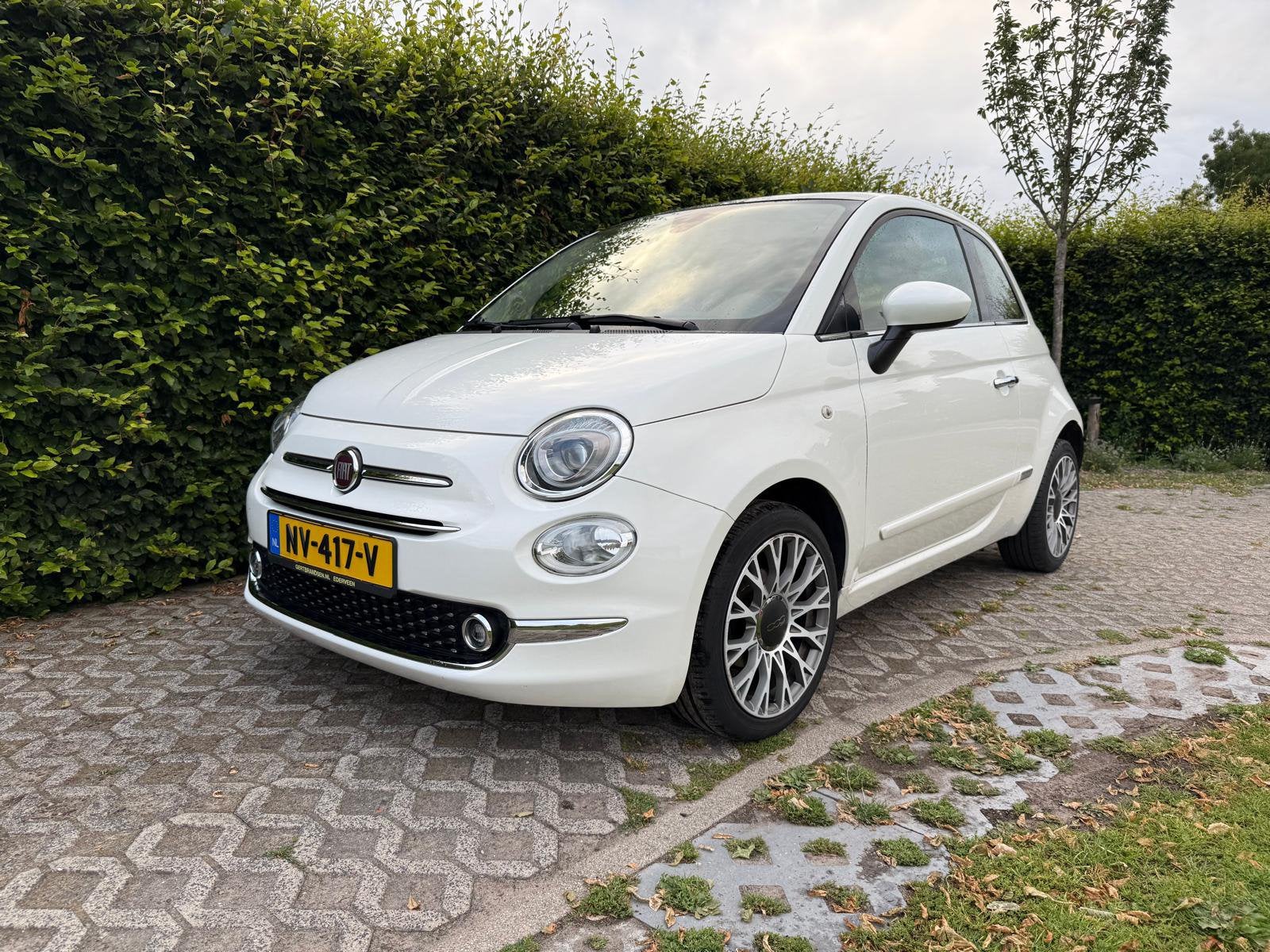 Fiat 500 - 1.2 - 2017 - glazen dakje, Auto's, Voorwielaandrijving, 1242 cc, 4 cilinders, 840 kg