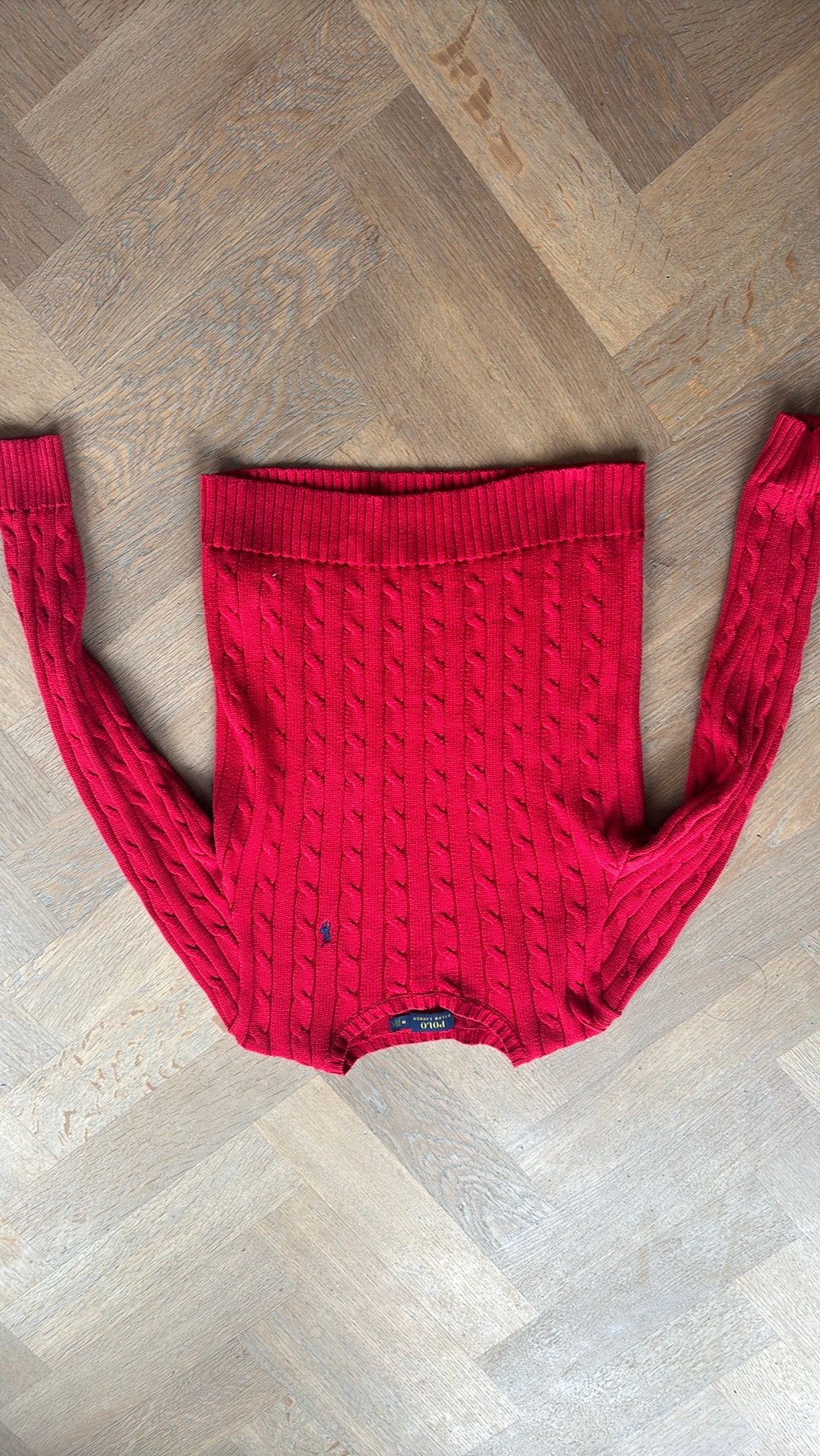 Ralph Lauren trui rood dames maat M, Kleding | Dames, Ophalen of Verzenden, Zo goed als nieuw, Maat 38/40 (M), Rood