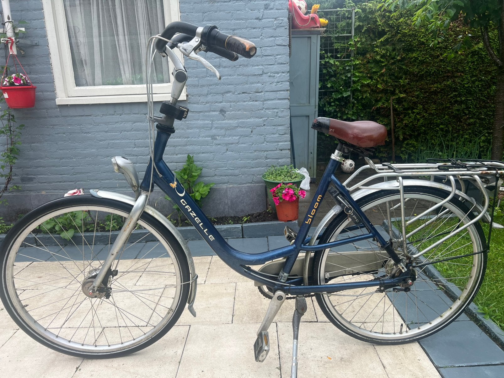 Gazelle Bloom damesfiets met 7 versnellingen, Fietsen en Brommers, Fietsen | Dames | Damesfietsen, Gebruikt, Gazelle, (Extra) lage instap