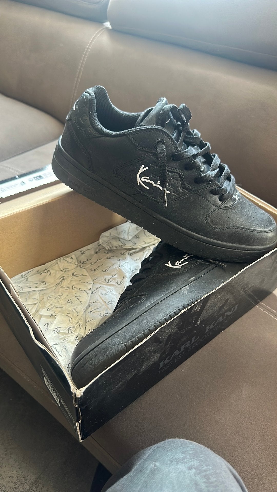 Karl Kani Sneakers Zwart – Maat 45. Niet vaak Gedragen, Kleding | Heren, Schoenen, Ophalen, Zwart, Sneakers of Gympen, Zo goed als nieuw