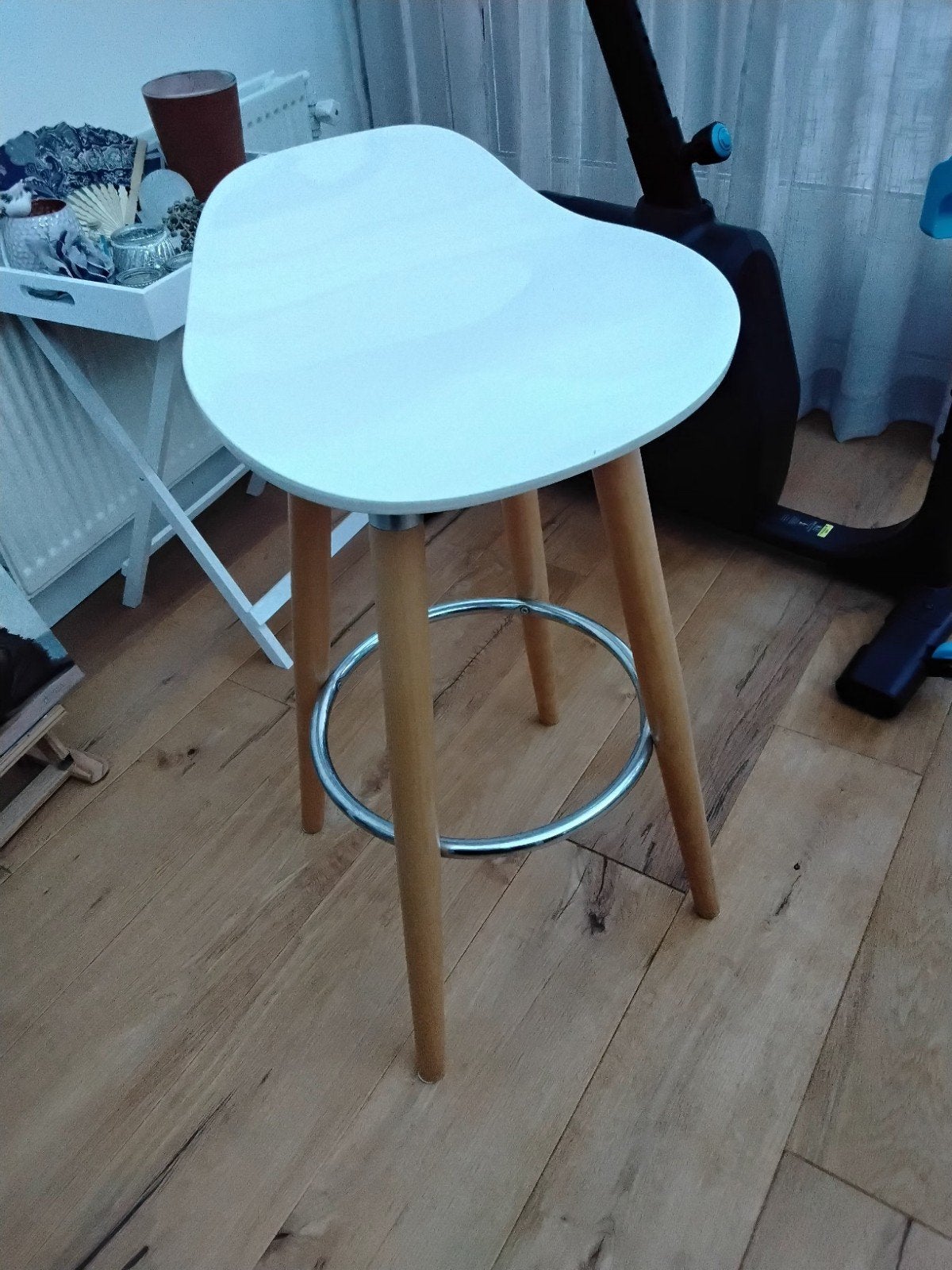 Barkruk van Leen Bakker, Ophalen, Met voetsteun, 60 tot 90 cm, Zo goed als nieuw