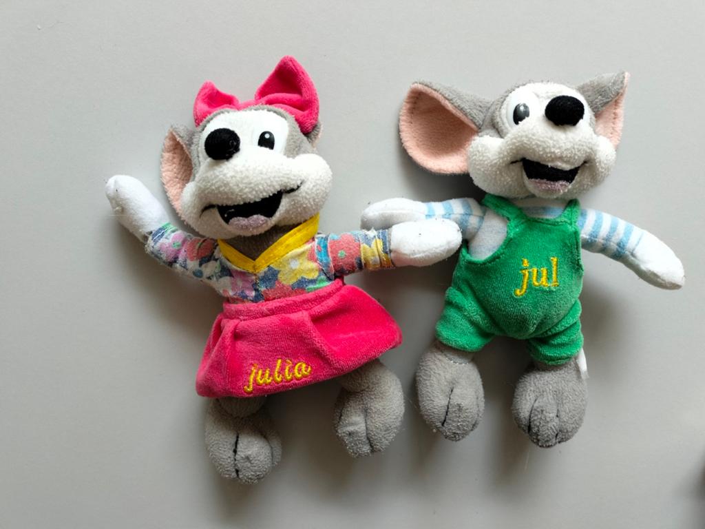 Knuffel Juul en Julia, Ophalen, Zo goed als nieuw