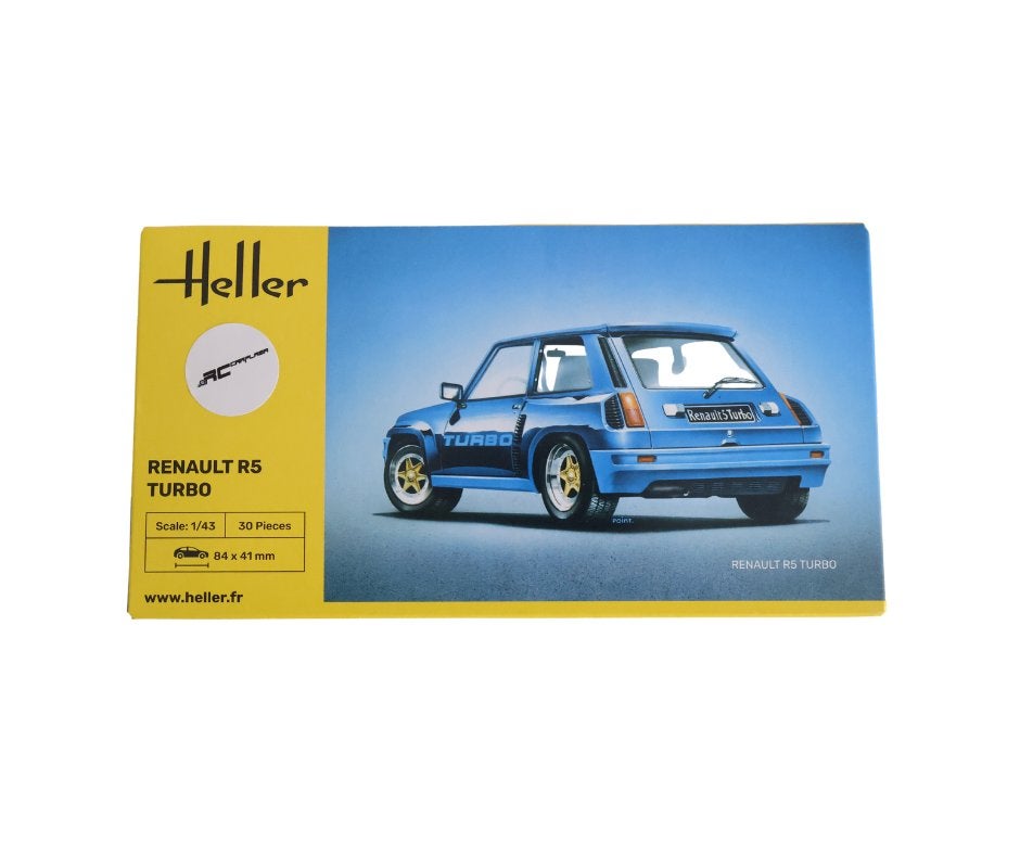 Heller RENAULT R5 TURBO 1:43 HEL-80150, Ophalen of Verzenden, Nieuw, Auto, Overige merken