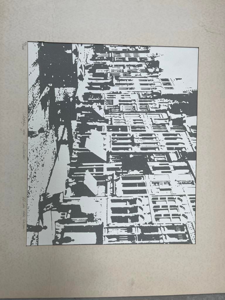 zeefdruk Vestdijk Eindhoven  M. Van der Giezen, Ophalen