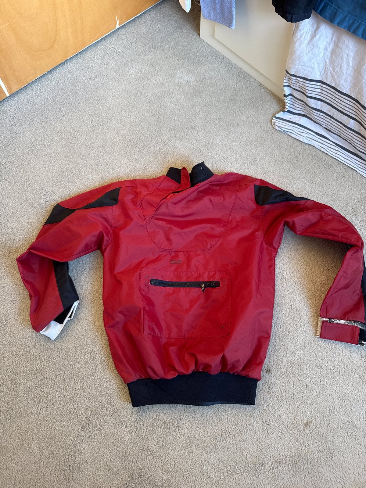 Gul spraytop voor zeilen - Maat JS (8-10 jaar), Watersport en Boten, Ophalen of Verzenden, Gebruikt, Kind, Zeiljack