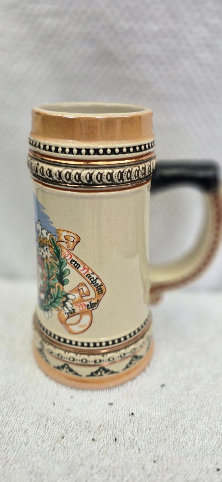 Vintage Bierpul met Brandweerman Decoratie, Antiek en Kunst, Ophalen of Verzenden