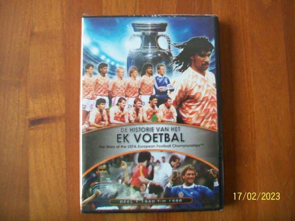 DVD Historie van het EK Voetbal - deel 1 1960 t/m 1988, Verzenden, Nieuw, Buitenlandse clubs, Overige typen
