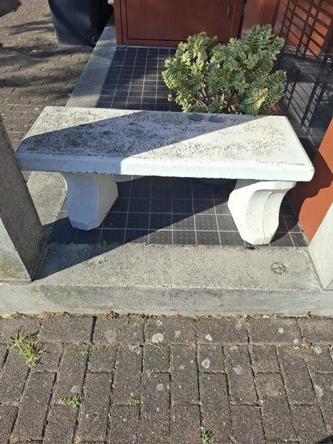 Betonnen tuinbank mal, Tuin en Terras, Tuinbanken, Ophalen, Gebruikt, Kunststof
