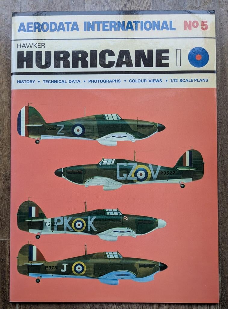 AERODATA INTERNATIONAL No 5 HAWKER HURRICANE, Ophalen of Verzenden