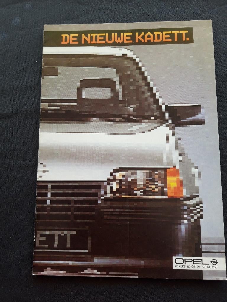 folder Opel Kadett modeljaar 1985 - Nederlands, Ophalen of Verzenden, Zo goed als nieuw, Opel