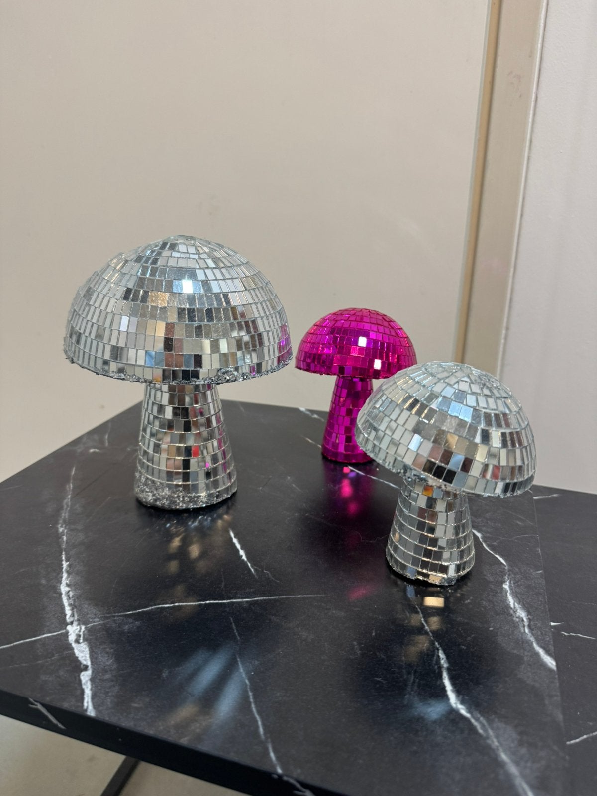 3 disco paddenstoelen, Antiek en Kunst, Ophalen of Verzenden