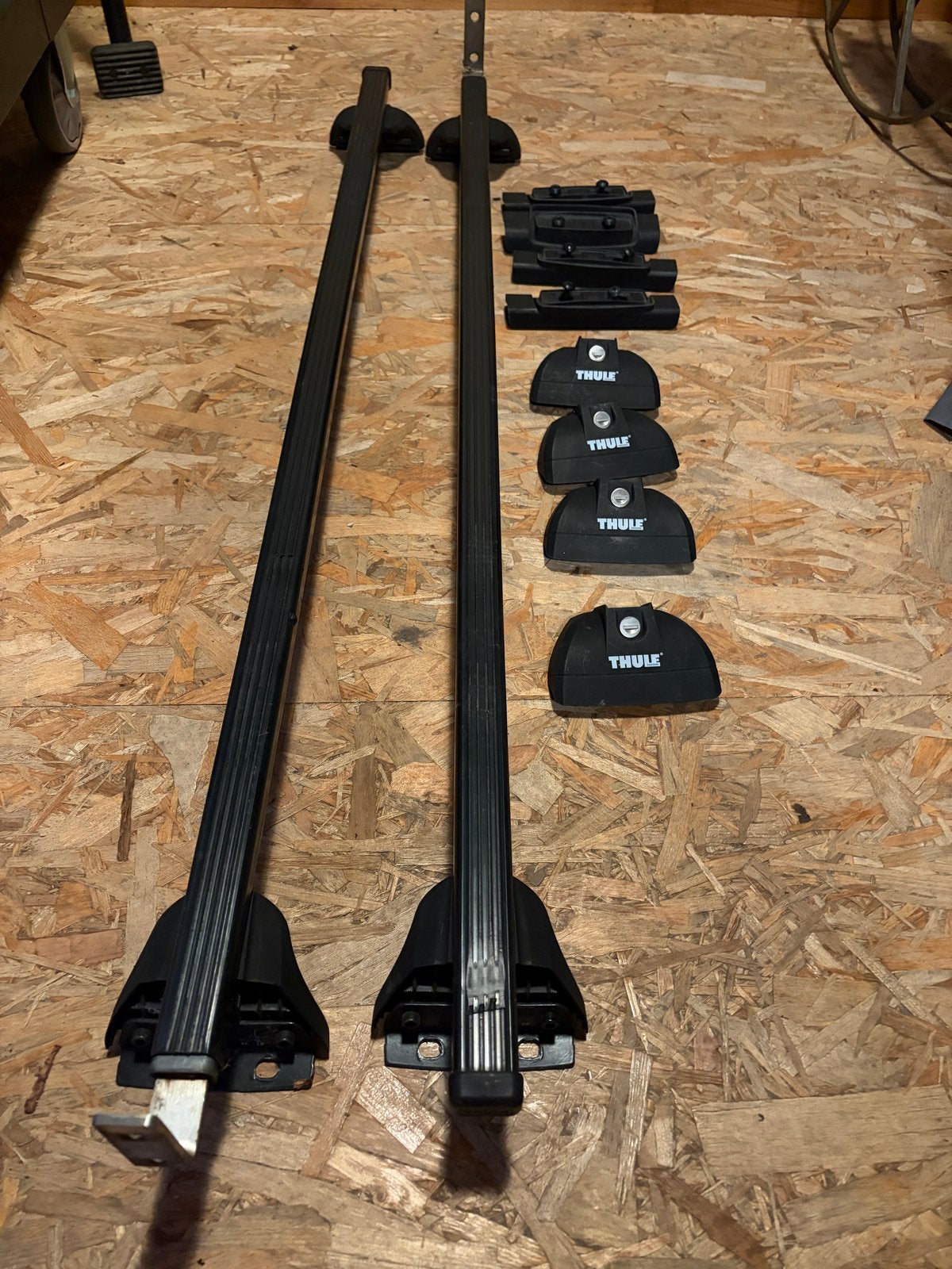 Thule dakdragerset voor Nissan X-Trail, Auto diversen, Ophalen, Gebruikt