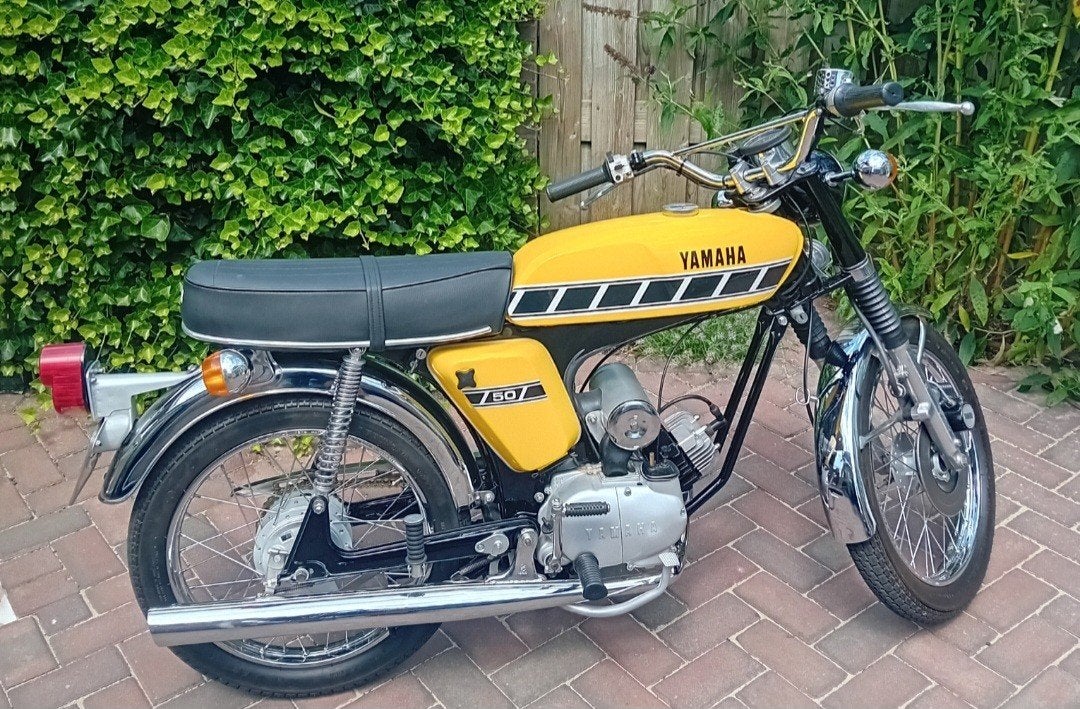 Yamaha FS1, Ophalen, 4 versnellingen, Yamaha