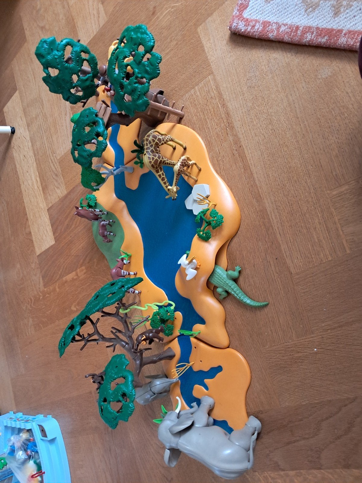 Playmobil Safari Set met Dieren en Landschap, Ophalen, Wild life, Gebruikt, Complete set
