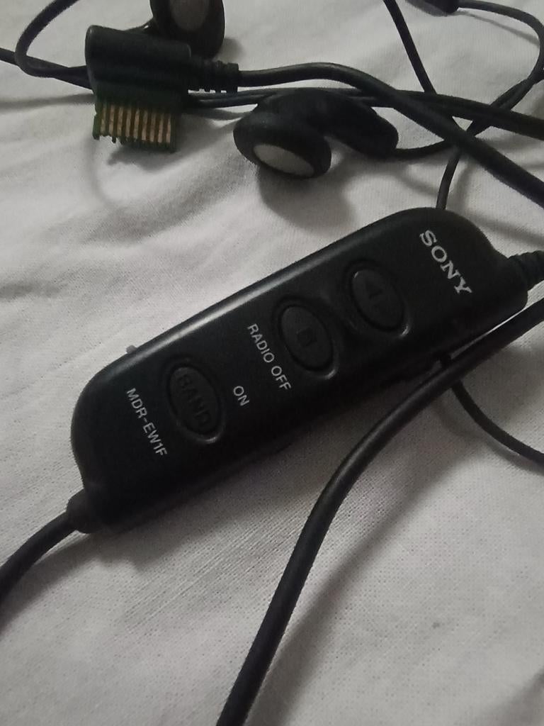 Zeldzame Sony MDR-EW1F Walkman Oordopjes met Afstandsbedieni, Ophalen, Walkman