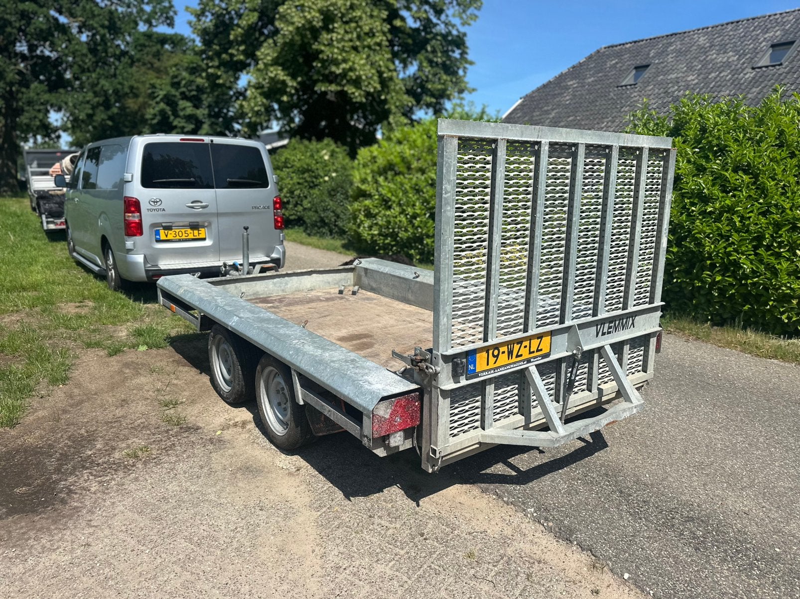 Machinetransporter tandemasser koopje !!, Ophalen of Verzenden, Nieuw