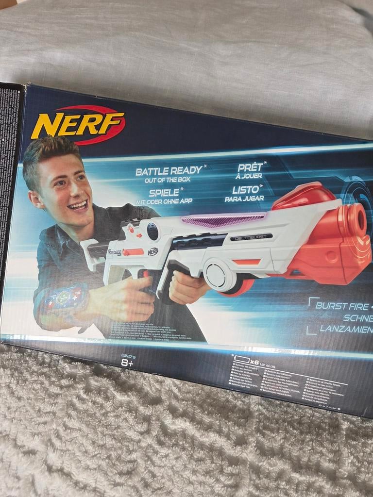 Nerf Laser Ops Pro Deltaburst, Kinderen en Baby's, Speelgoed | Buiten | Actiespeelgoed, Ophalen of Verzenden