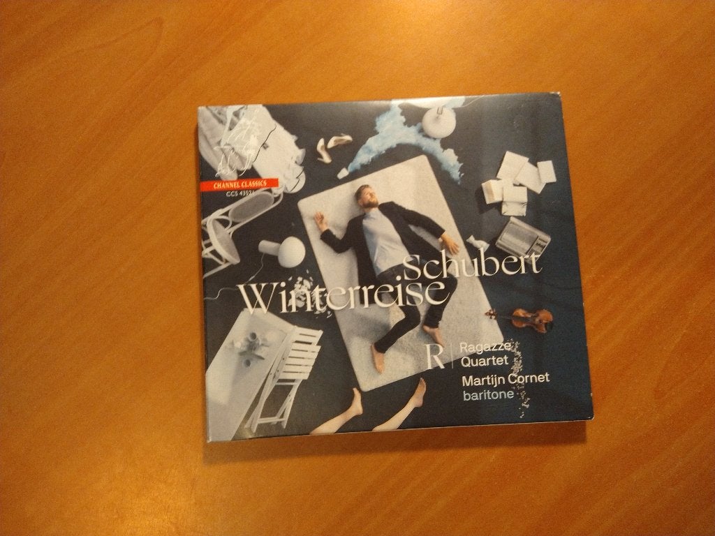 CD Schubert. Winterreise.  Ragazze Quartet, Martijn Cornet, Ophalen of Verzenden, Classicisme, Zo goed als nieuw, Kamermuziek