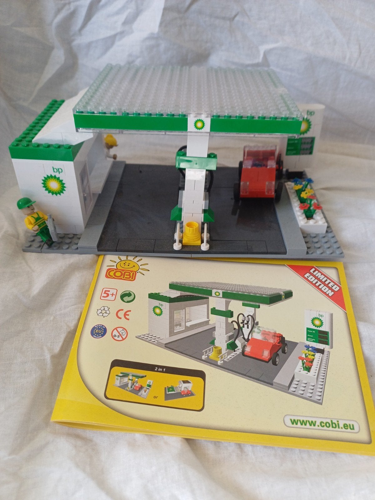 COBI BP Tankstation Bouwset - Limited Edition, Ophalen of Verzenden, Zo goed als nieuw, Overige merken