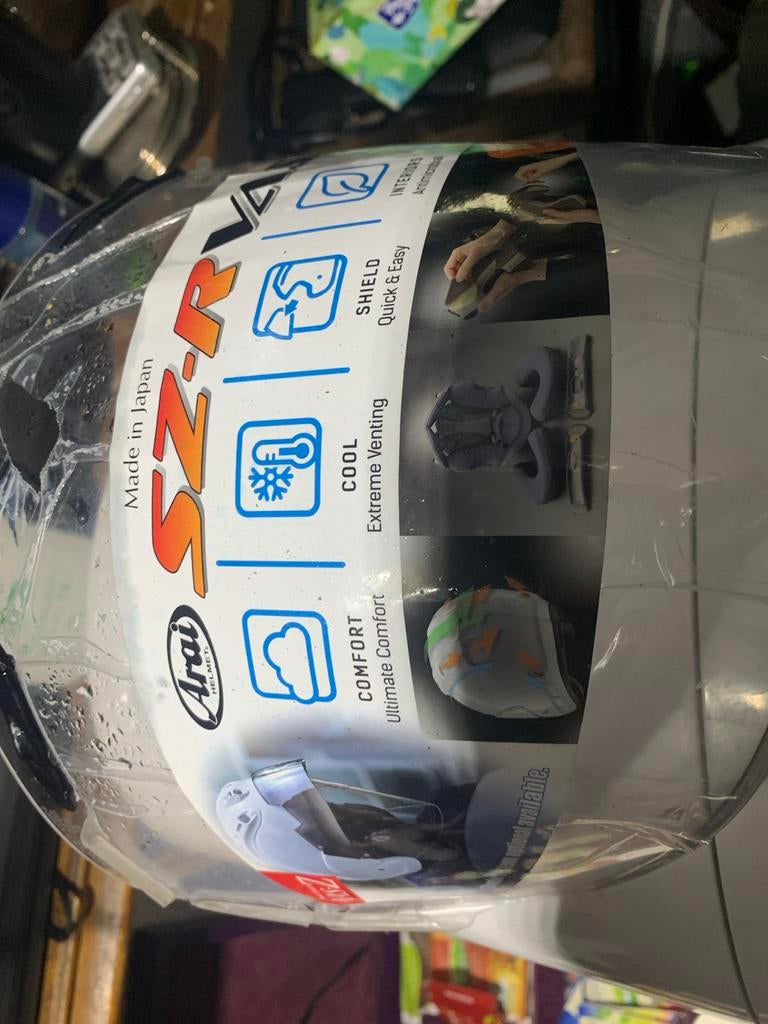 Nieuwe Arai SZ-R VAS Jethelm - Ultiem Comfort & Ventilatie, Motoren, Nieuw met kaartje, Arai, Heren, Jethelm