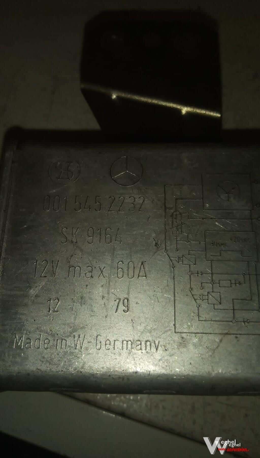w124 1985/ 1996 Relais, Auto-onderdelen, Gebruikt, -, -, Ophalen of Verzenden
