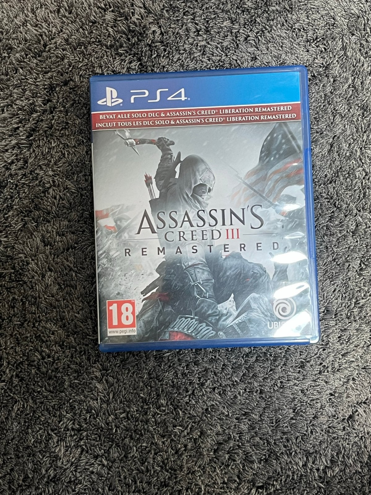 Assassin's Creed III Remastered PS4 - Inclusief DLC, Spelcomputers en Games, Avontuur en Actie, Vanaf 18 jaar, 1 speler, Ophalen of Verzenden