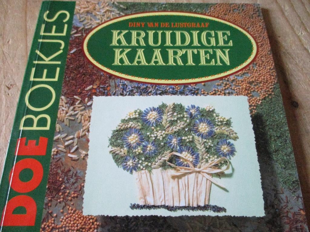 Diny v.d. Lustgraaf   "Kruidige Kaarten"., Diny v.d. Lustgraaf, Nieuw, Ophalen of Verzenden, Overige onderwerpen