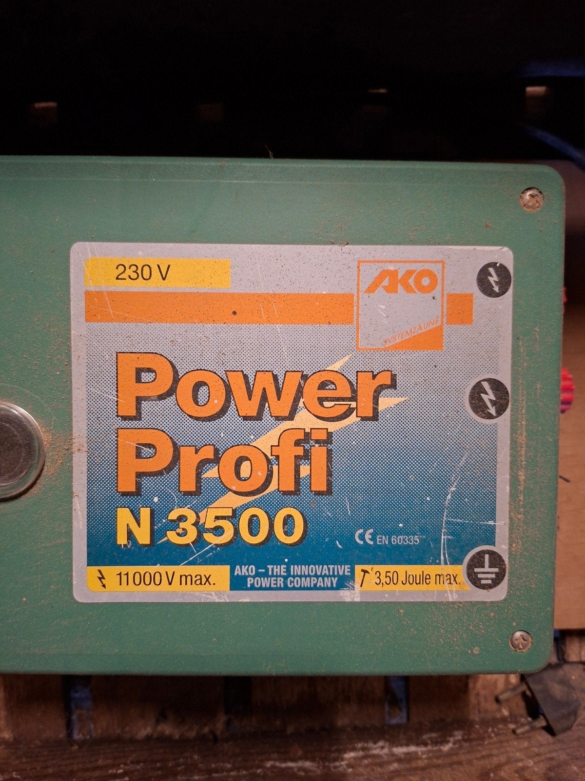 Schrikdraadapparaat AKO Power Profi N 3500 met toebehoren, Dieren en Toebehoren, Ophalen, Gebruikt