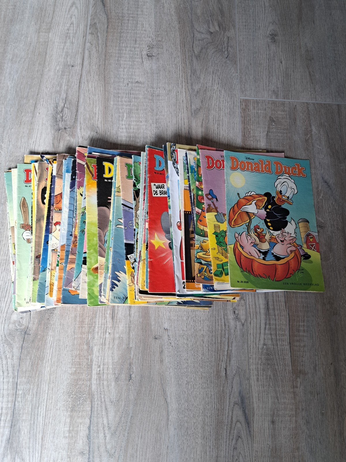 Partij Donald Ducks, Boeken, Stripboeken, Meerdere stripboeken, Ophalen of Verzenden, Gelezen, Walt Disney