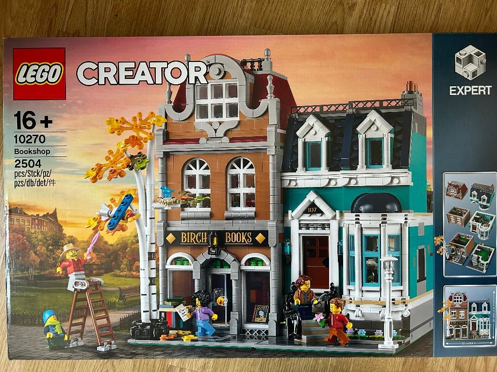 Lego 10270 Modular - Book Shop (Boekenwinkel), Ophalen, Zo goed als nieuw