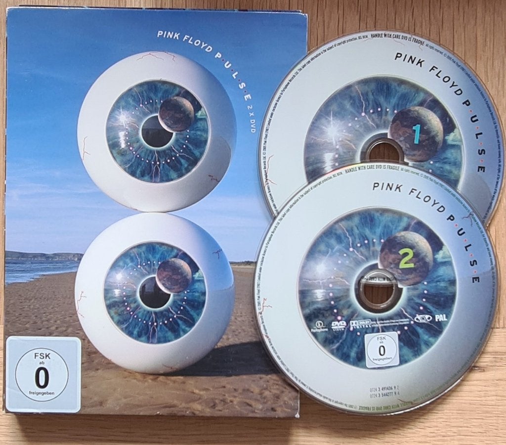 PINK FLOYD - P.U.L.S.E. ( Boxset 2 DVDs ), Vanaf 16 jaar, Digipak, Ophalen of Verzenden, Zo goed als nieuw