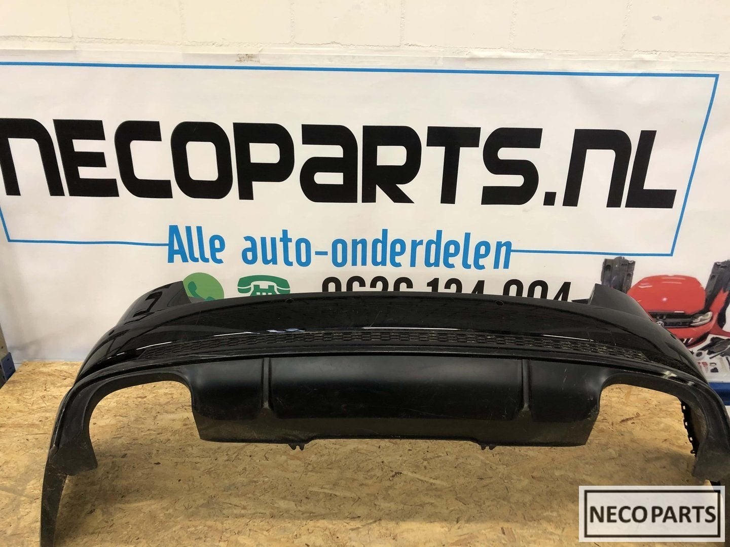 Audi A4 B9 8W s-line achterbumper sedan 8W5807511J, Gebruikt, -, -, Achter