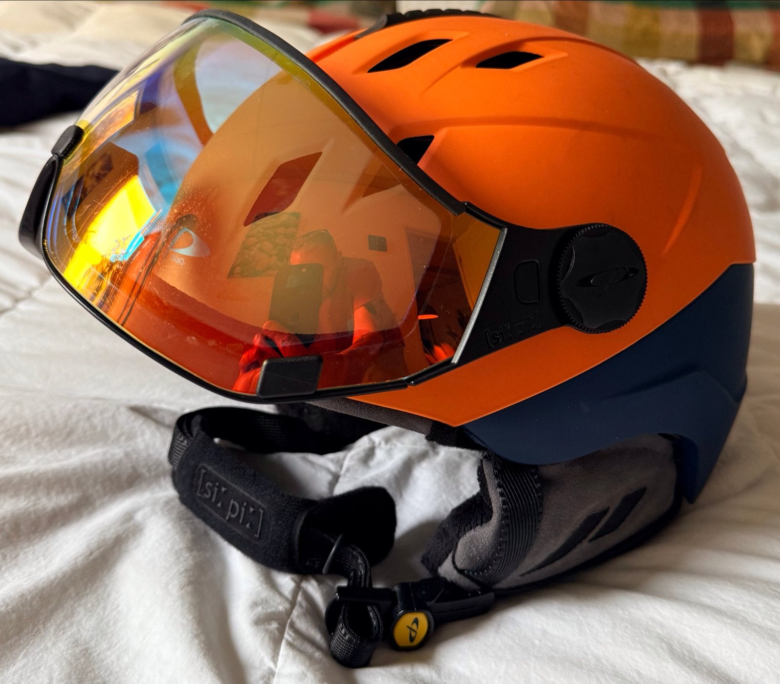 CP Corao+ skihelm met meekleurend en polariserend vizier, Overige merken, Overige typen, Ophalen of Verzenden, Zo goed als nieuw