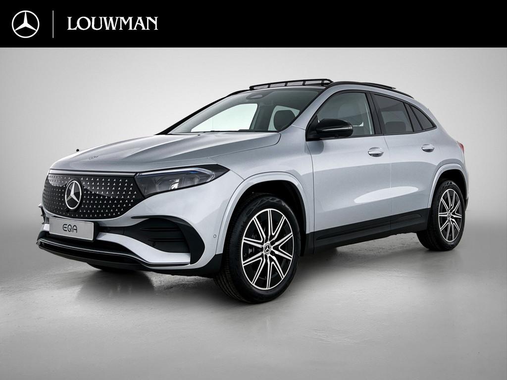Mercedes-Benz EQA 250+ Business Solution AMG 71 kWh | Premiu, Auto's, Mercedes-Benz, Verblindingsvrij grootlicht, Zwart, 190 pk