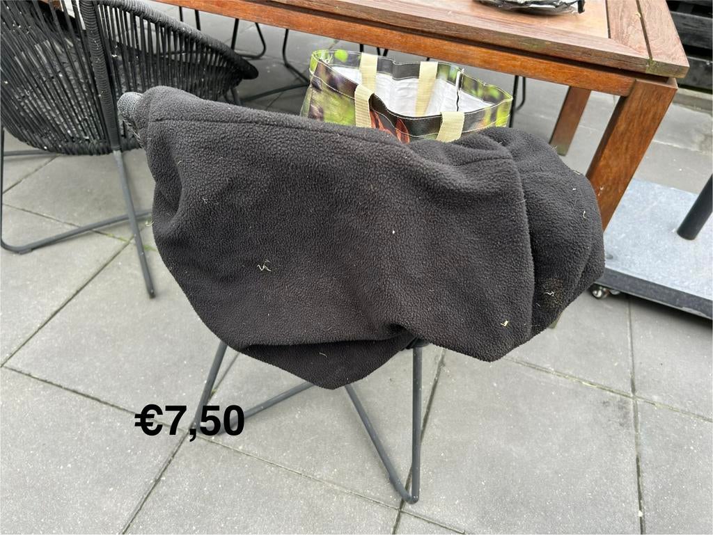 fleece zadel beschermer, Gebruikt, Zwart, Ophalen of Verzenden, Metaal