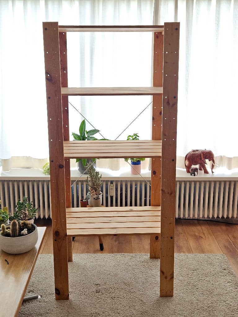 IKEA HEJNE stellingkast 89x50x179 cm, Ophalen, Zo goed als nieuw